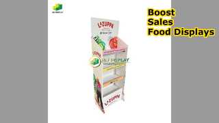 Custom Food Display Stands POP Soup Promotion Rack
